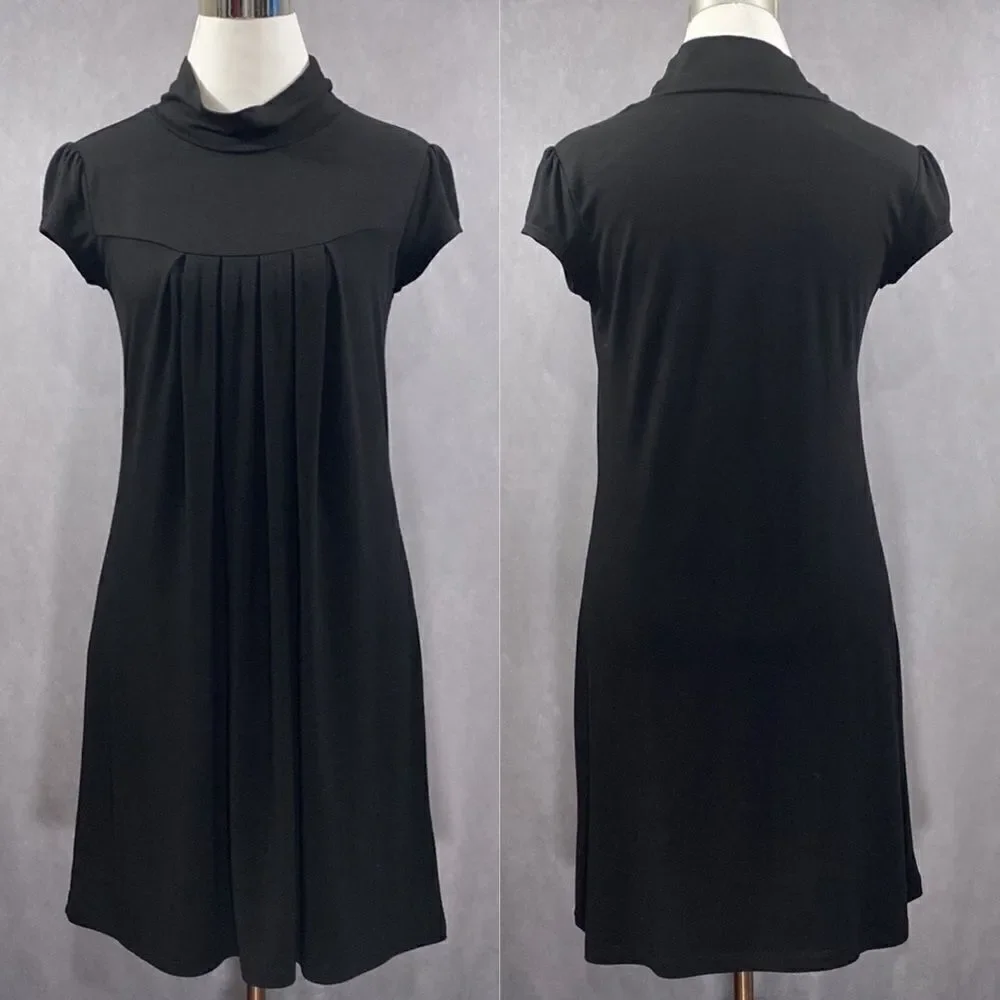 Black Mid-Length Dress - Picture 1 of 6
